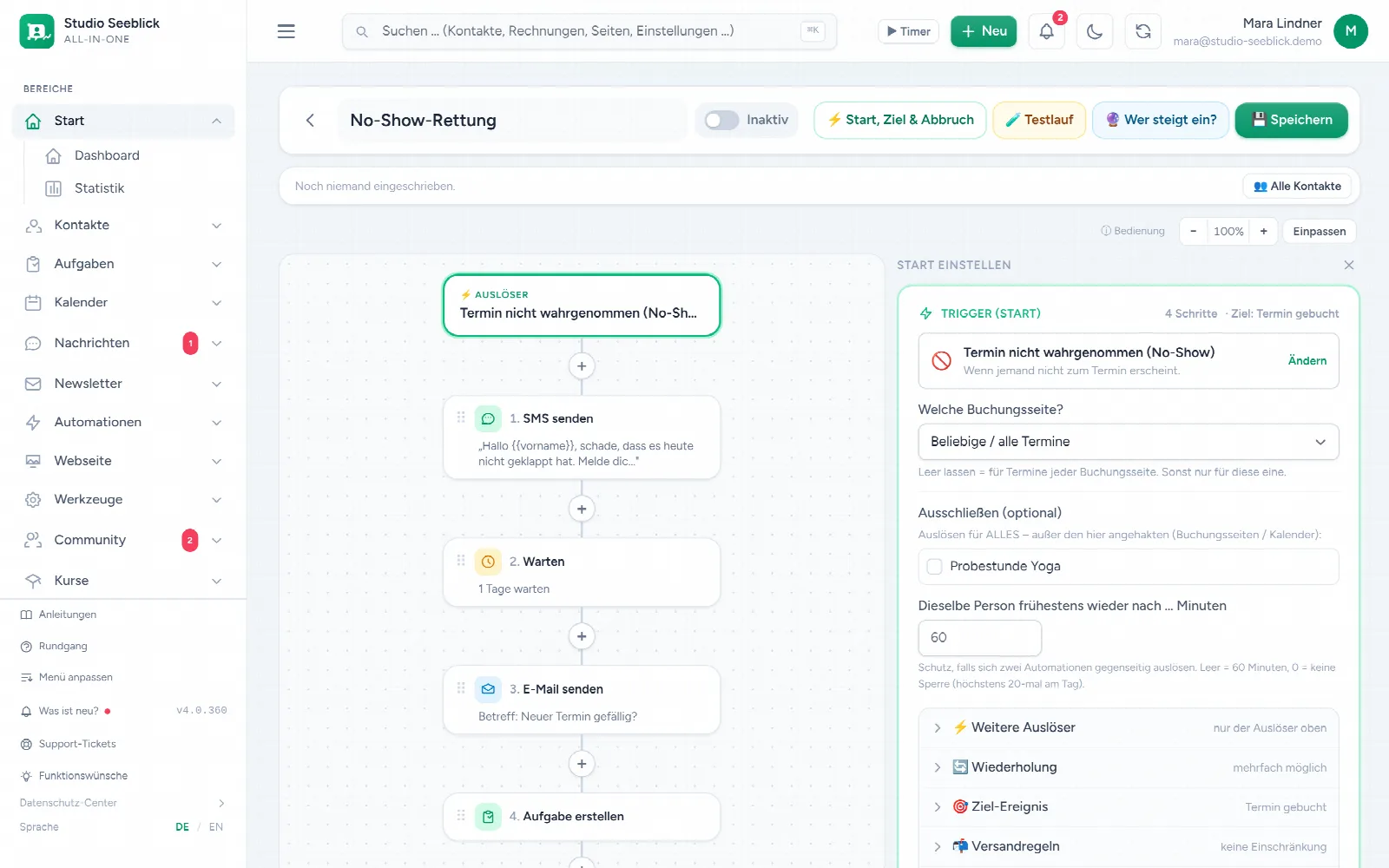 CRM Hefti: Läuft von selbst
